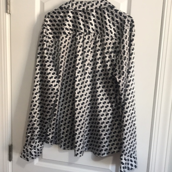 George size 16-18 button down covered buttons silky feel top - Picture 3 of 3